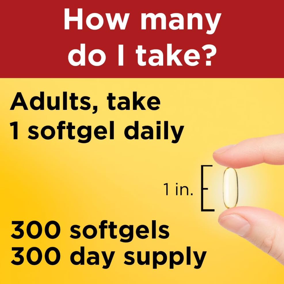 Back label view showing ingredients list for the 1400mg flaxseed oil softgels.