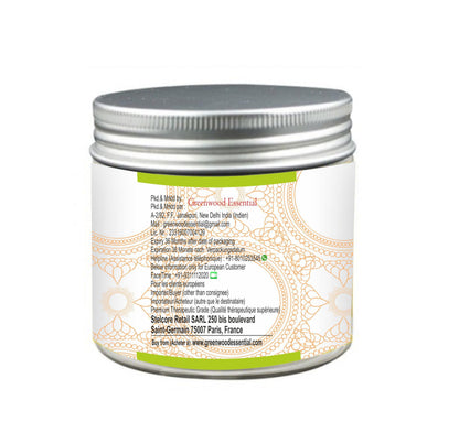 Finely milled Greenwood Essential flax seed powder texture close up