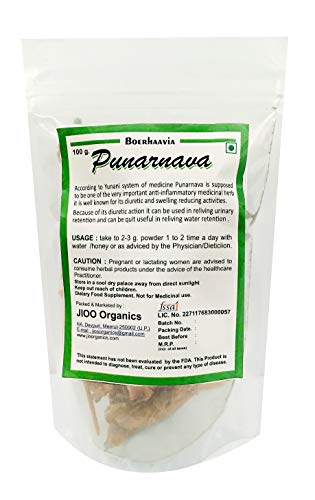 Pure Boerhaavia diffusa herbal powder for natural kidney detoxification.