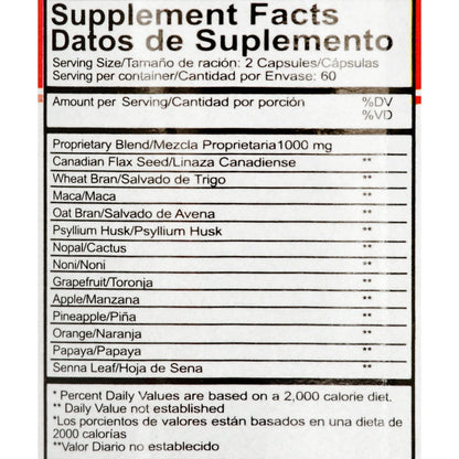 Imported Leonflax linaza reductora de grasa capsules for digestive health support