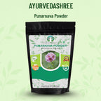 Boerhavia diffusa and Indian gooseberry herbal powder supplement nutrition label