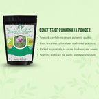 Ayurvedic liver care powder displaying pure vegan ingredients check
