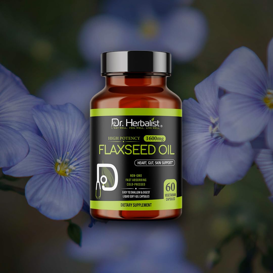 Dr. HERBALIST omega 3 6 9 supplement nutrition facts and dosage guidelines