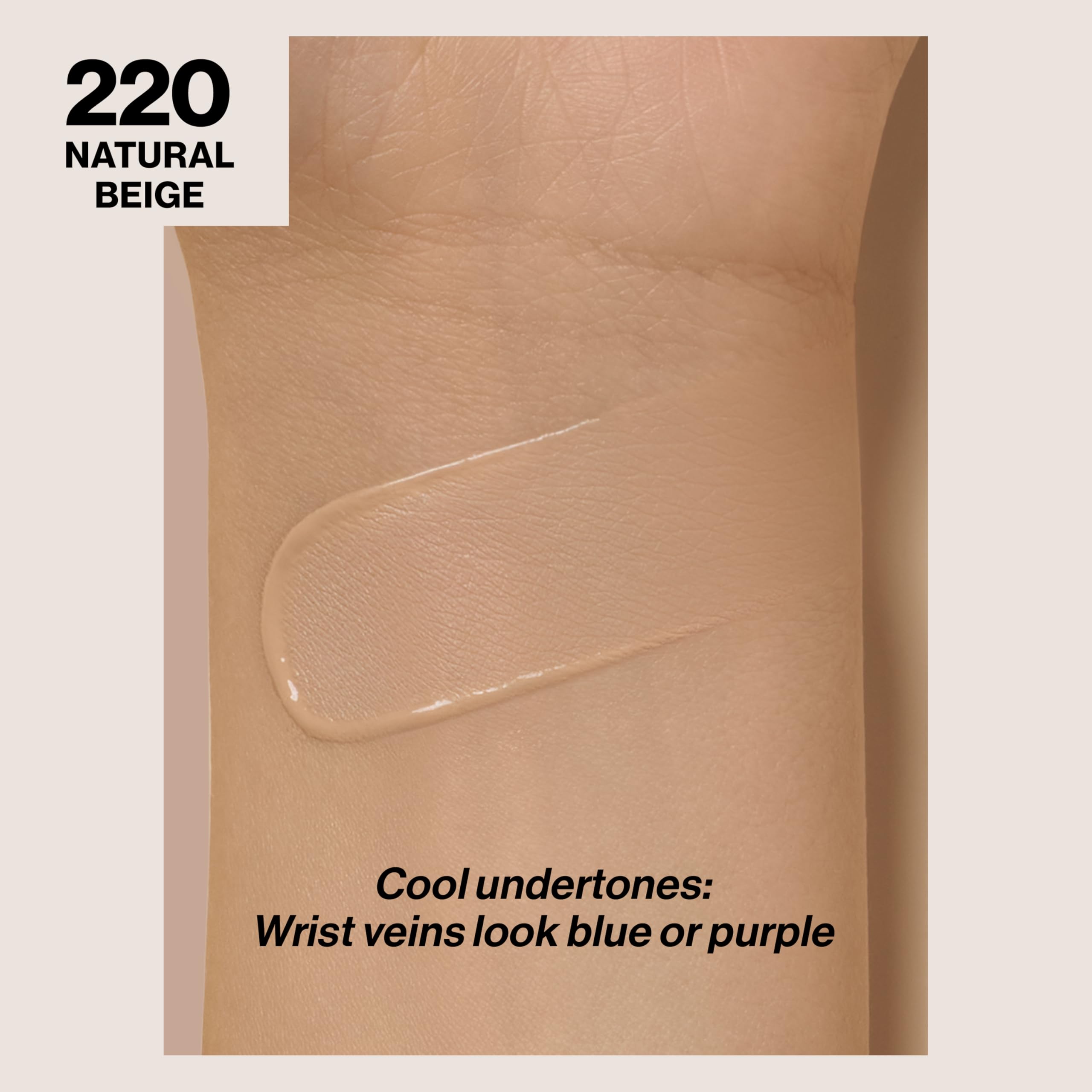 Oil-free matte foundation bottle for oily skin showing SPF 15 sun protection details