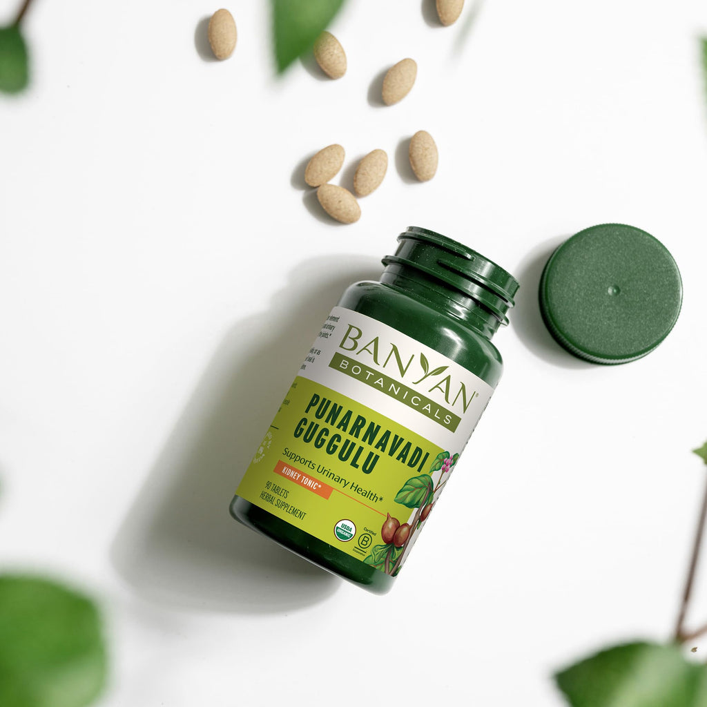 Authentic USA imported Banyan Botanicals Ayurvedic tablets package details