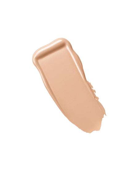 Clinique liquid foundation container with packaging box on plain background