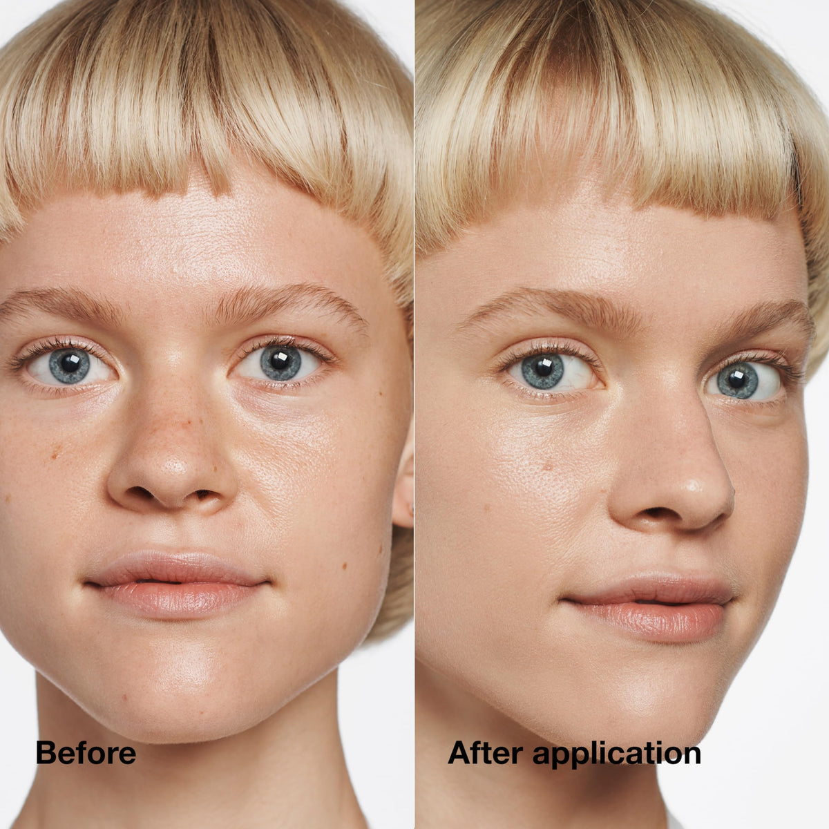 Dermatologist developed Clinique foundation bottle showcasing the Vitamin C label