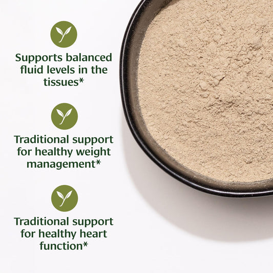 Banyan Botanicals Punarnava Powder certified organic ingredient label close up