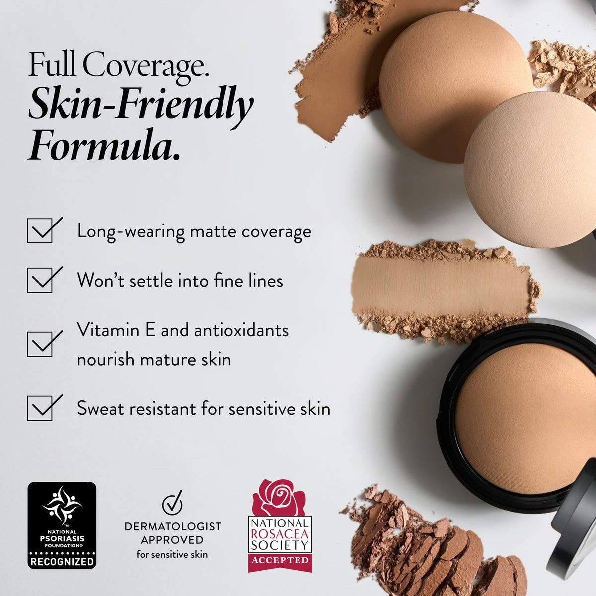 Laura Geller baked double take powder foundation shade light label
