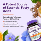 Cold pressed plant based alternative to fish oil softgels by Doctor's Recipes