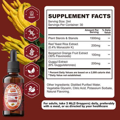 Well And Whole plant sterols supplement bottle label details