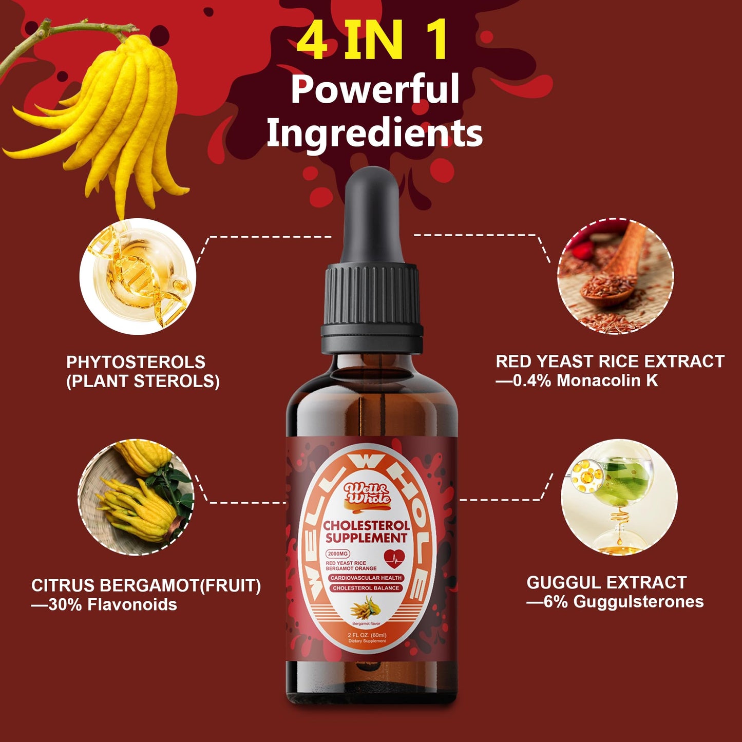 Well And Whole heart health supplement ingredients list