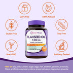 Doctor's Recipes non GMO gluten free vegan omega 3 6 9 supplement softgels