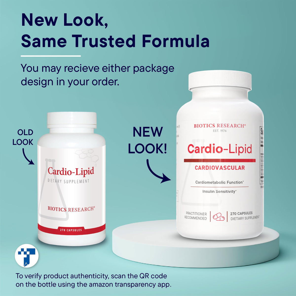 Biotics Research Cardio Lipid capsule serving size information