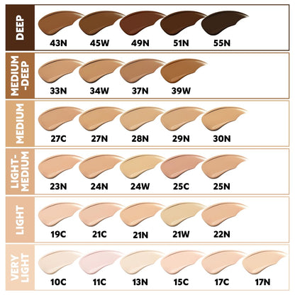 TIRTIR 21C Cool Ivory cushion foundation puff picking up liquid makeup product