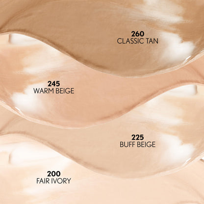 COVERGIRL Olay foundation side profile showing the protective product lid