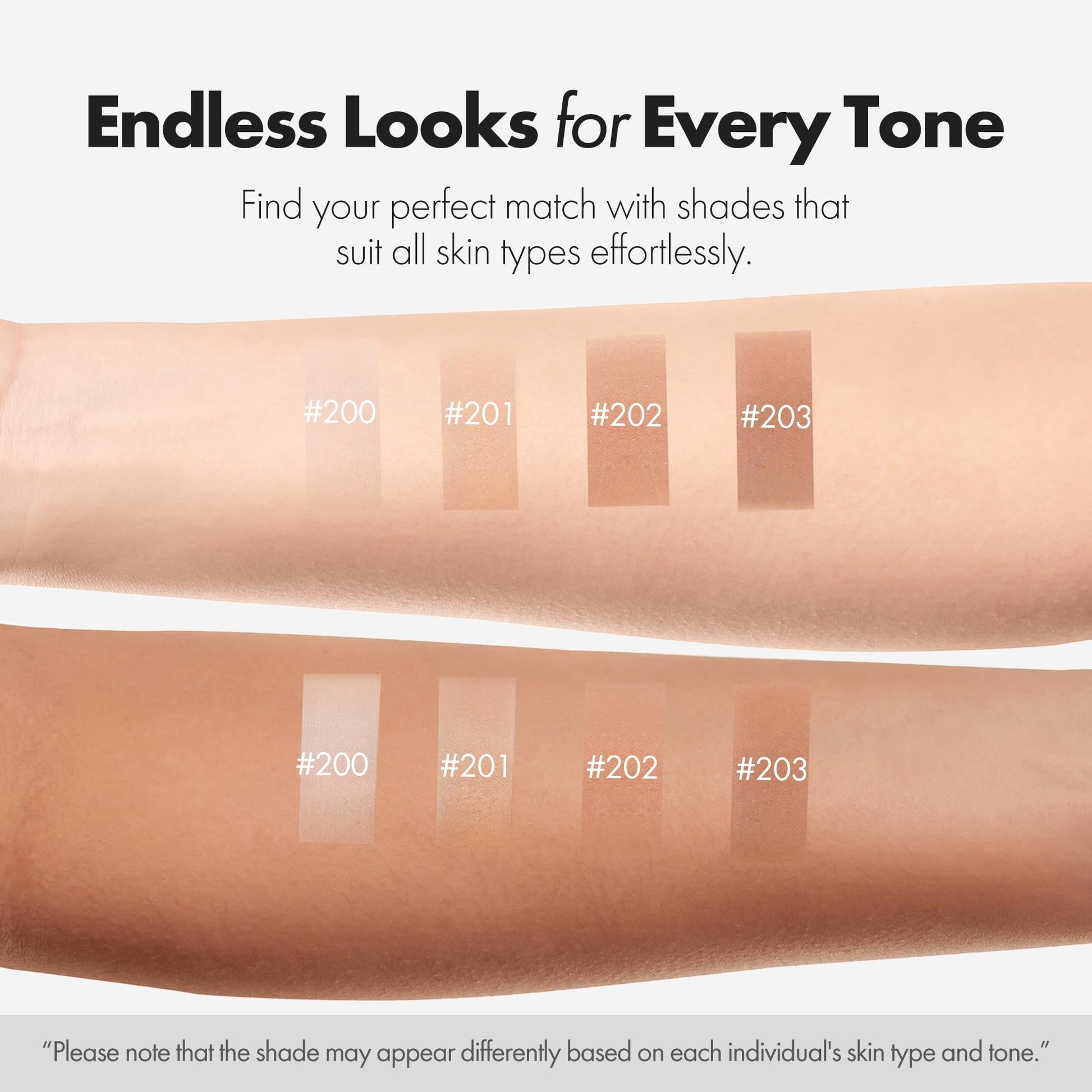 ELROEL Blanc Cover Stick V infused with Volufiline and collagen for glass skin.