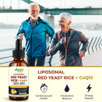 Vegetusmax red yeast rice bottle showing supplement facts