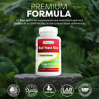 Best Naturals Red Yeast Rice non-GMO supplement facts