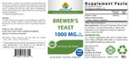 Authenticity certified Brieofood 1000 mg brewers yeast 240 tablets for energy boost
