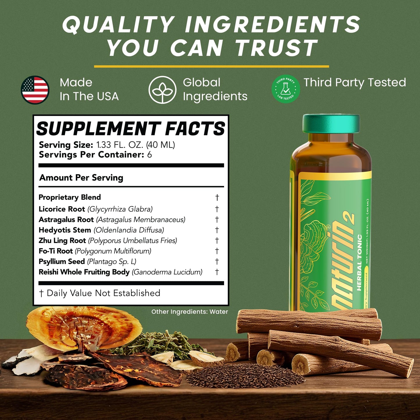 Naturin2 immune support drink individual vials display