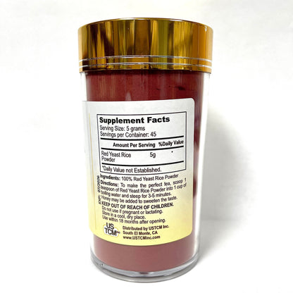 USTCM pure natural sugar free red yeast rice powder lifestyle view