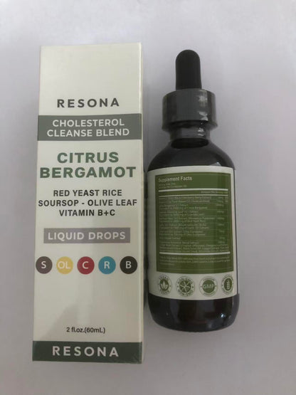 Resona vegan red yeast rice heart health drops