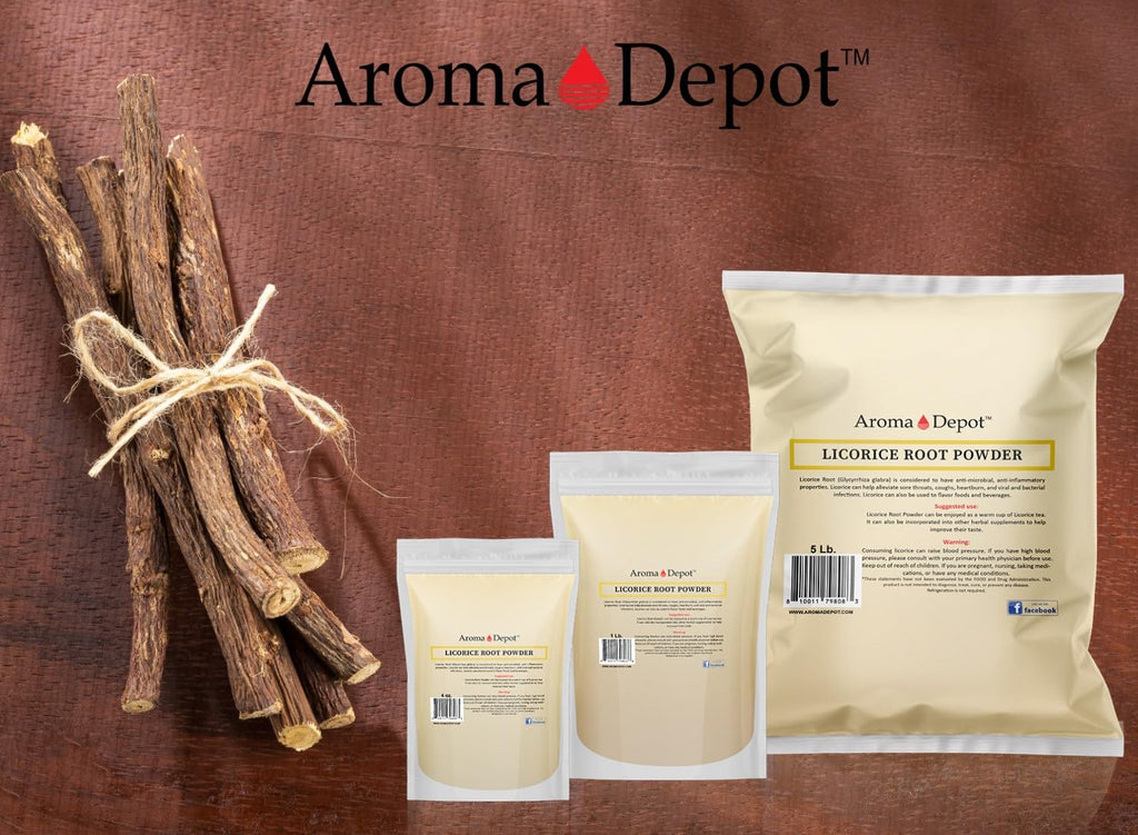 Packaging details of USA imported Aroma Depot licorice sticks
