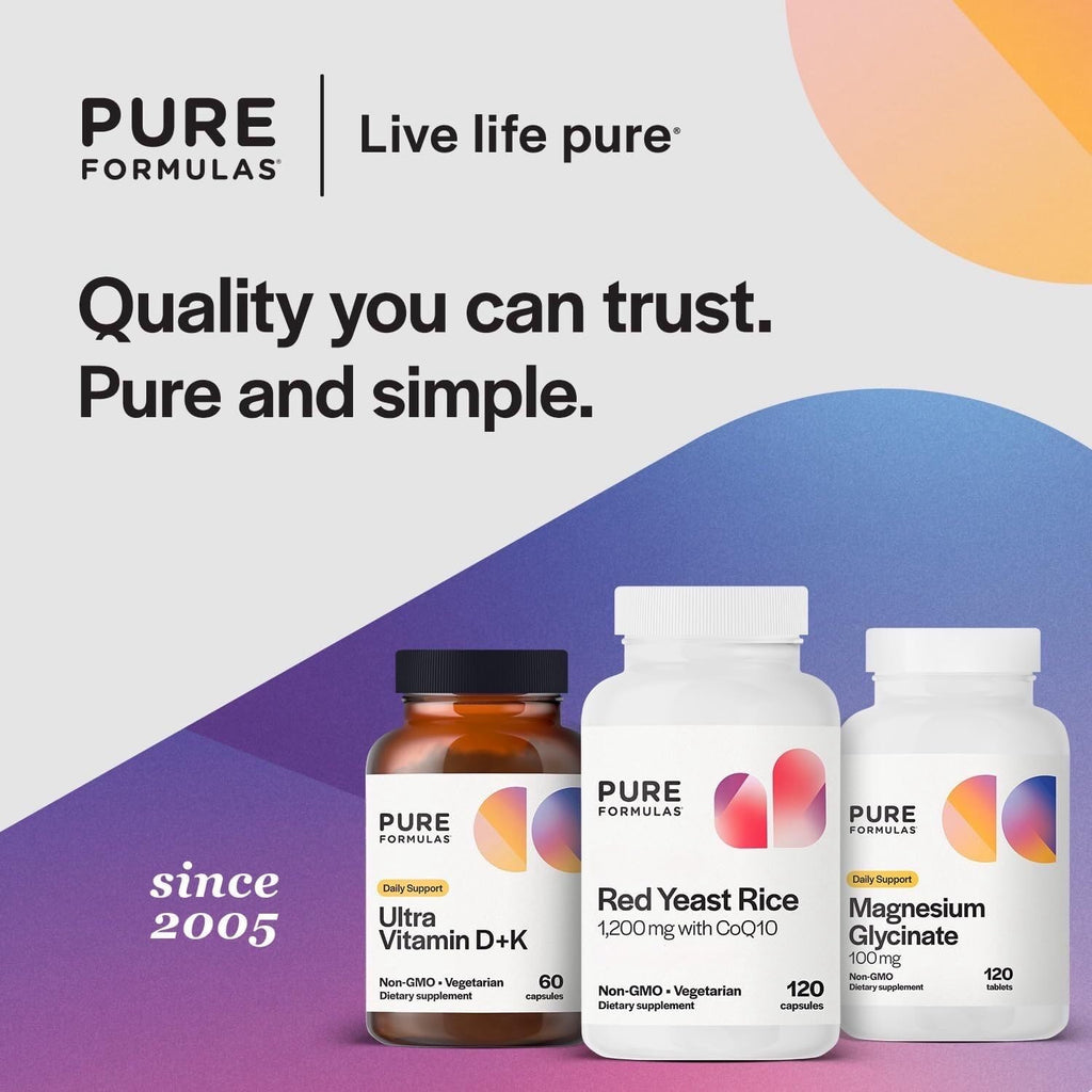 PureFormulas Extra Strength supplement bottle packaging design