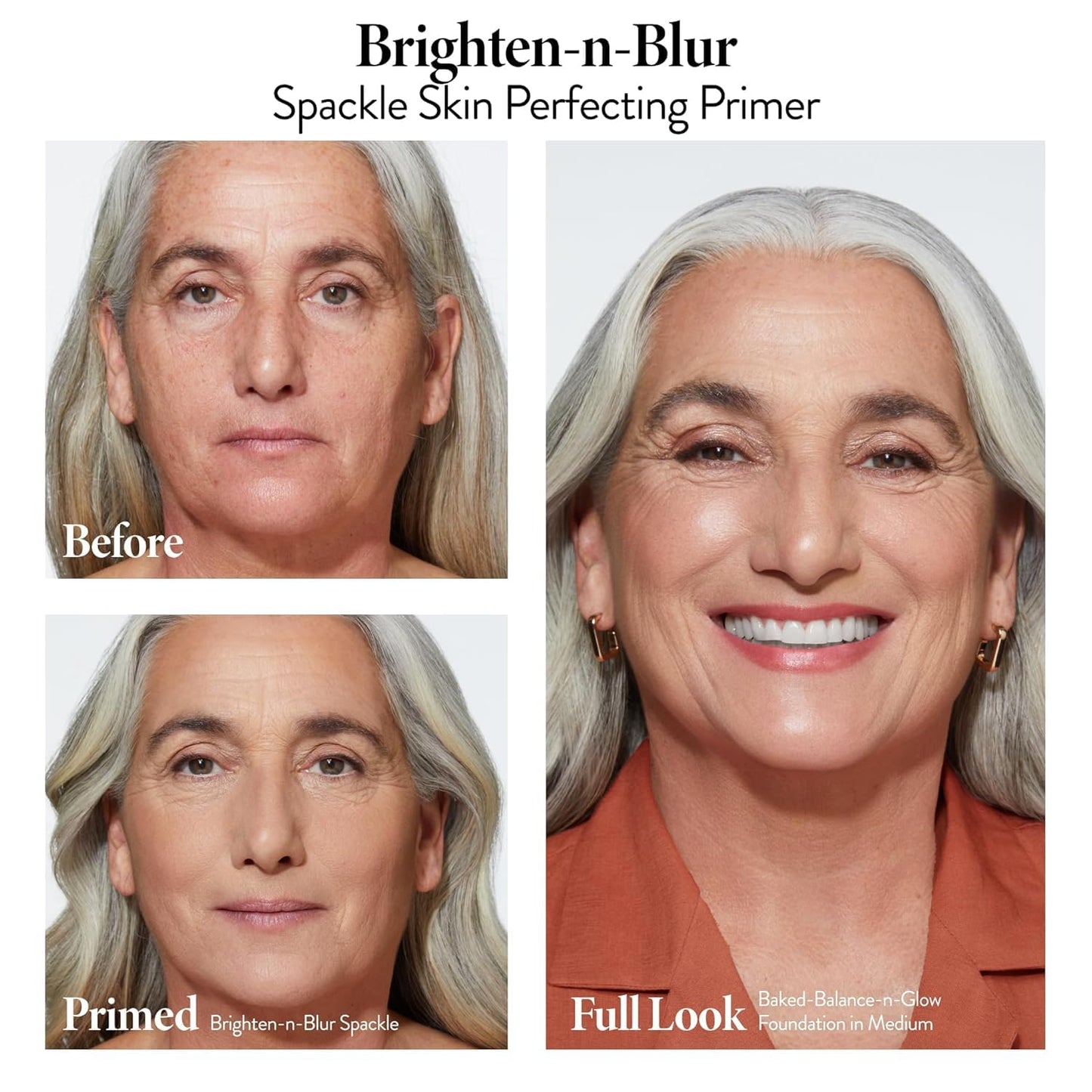 Laura Geller mattifying primer texture for mature skin