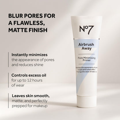 No7 pore minimizing face primer 30 milliliter tube packaging