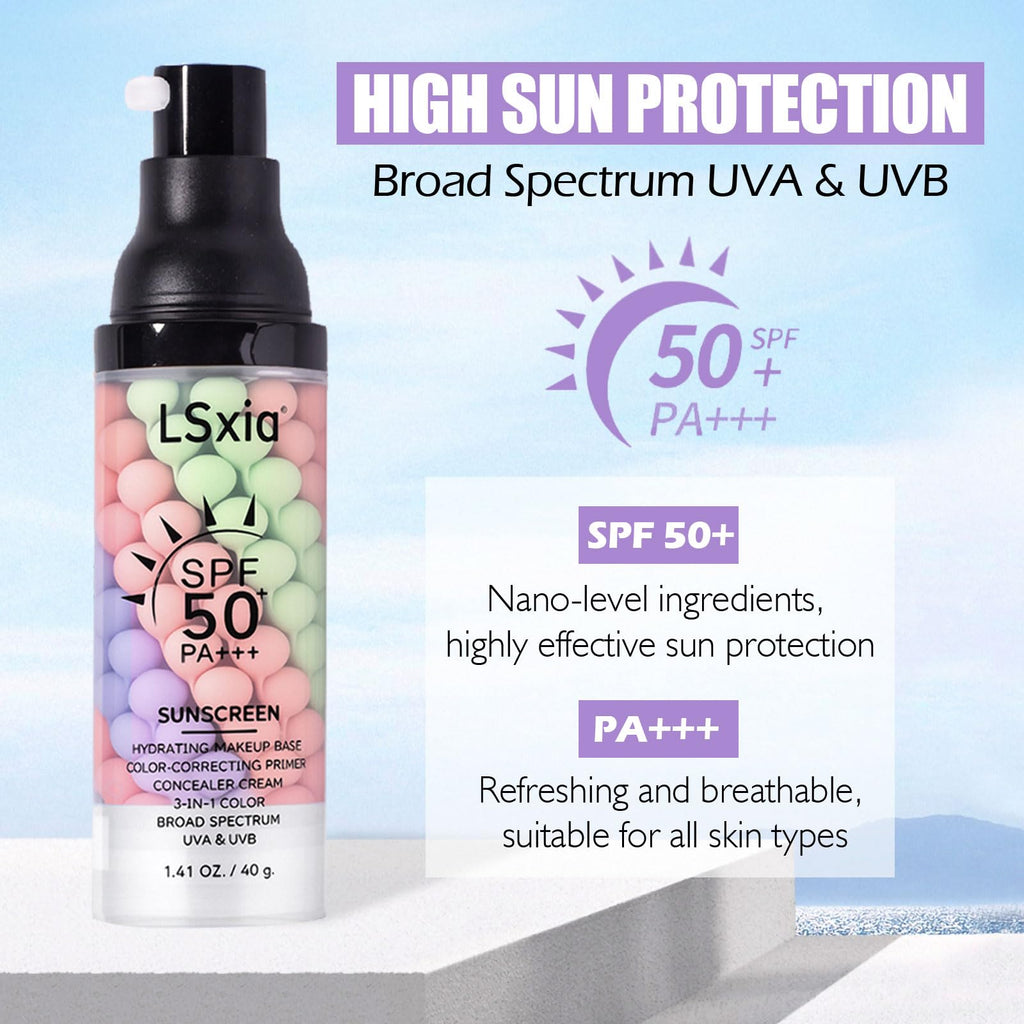 LSxia tinted moisturizer cream tube showing shade 01 details