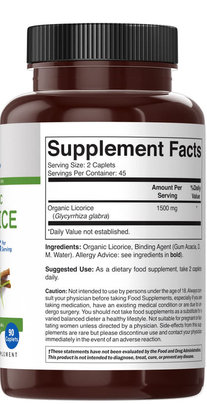 Brieofood herbal supplement 90 count bottle packaging