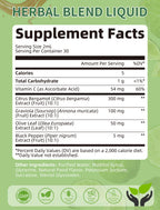 Lukaree 2 fluid ounce bottle displaying 6-in-1 herbal formula ingredients