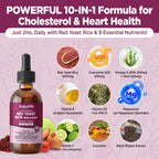 Hollegend Liposomal Red Yeast Rice liquid supplement dropper demonstration