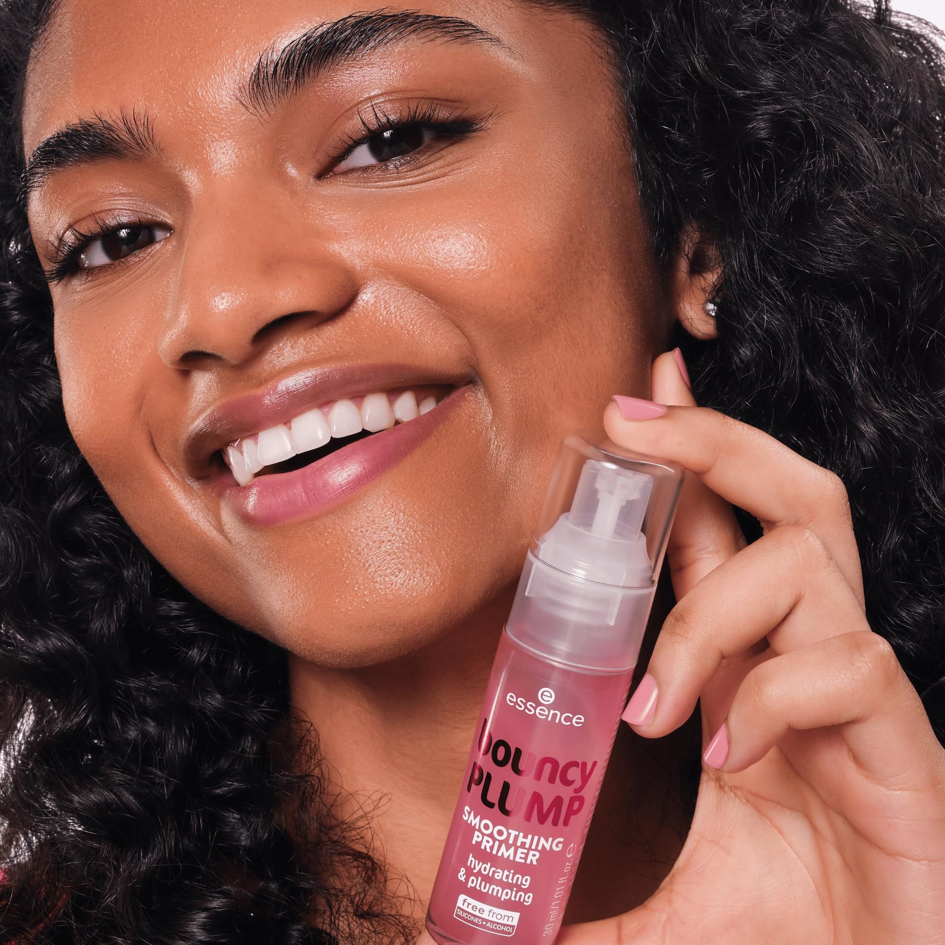 Silicone free makeup primer packaging for authentic USA beauty products