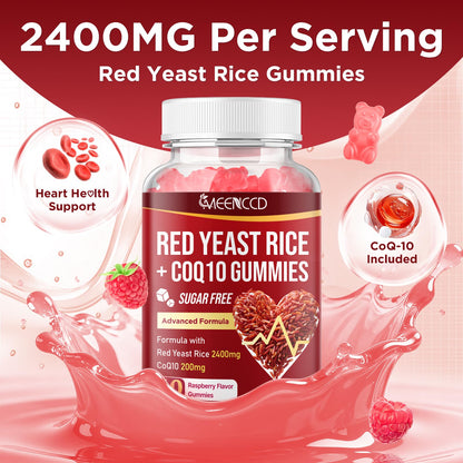 Meenccd Red Yeast Rice and CoQ10 2 pack bundle box