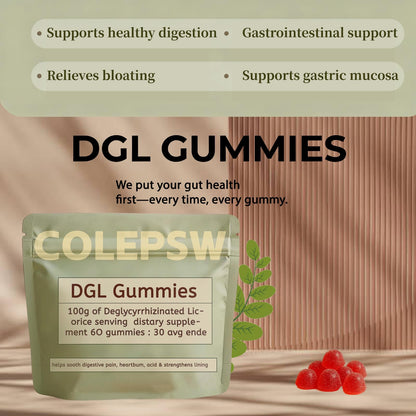 COLEPSW Vegan Berry Flavor Licorice Gummies Nutritional Label And Ingredients