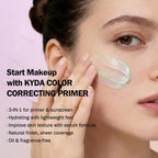 KYDA face primer packaging and 40 grams size label
