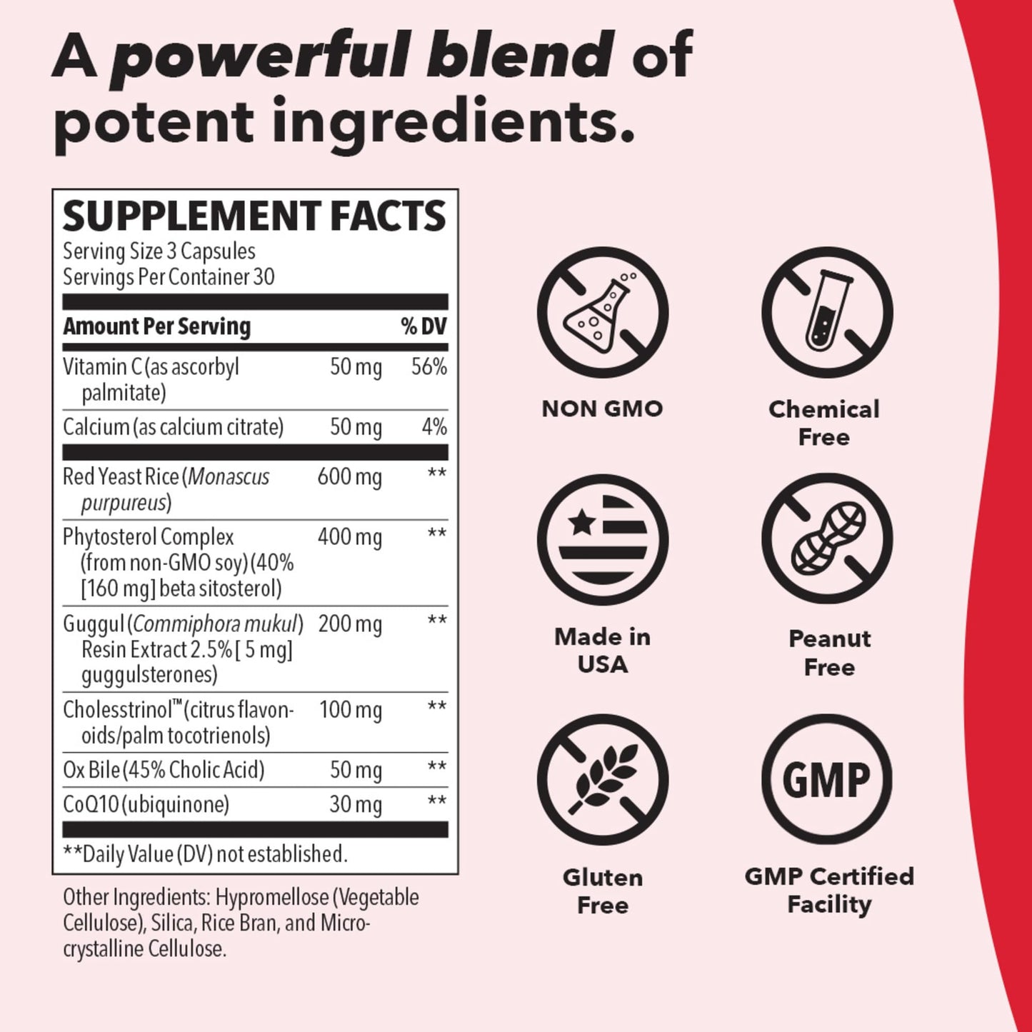 LifeSeasons Choles-T heart and liver support supplement packaging highlighting premium plant nutrients