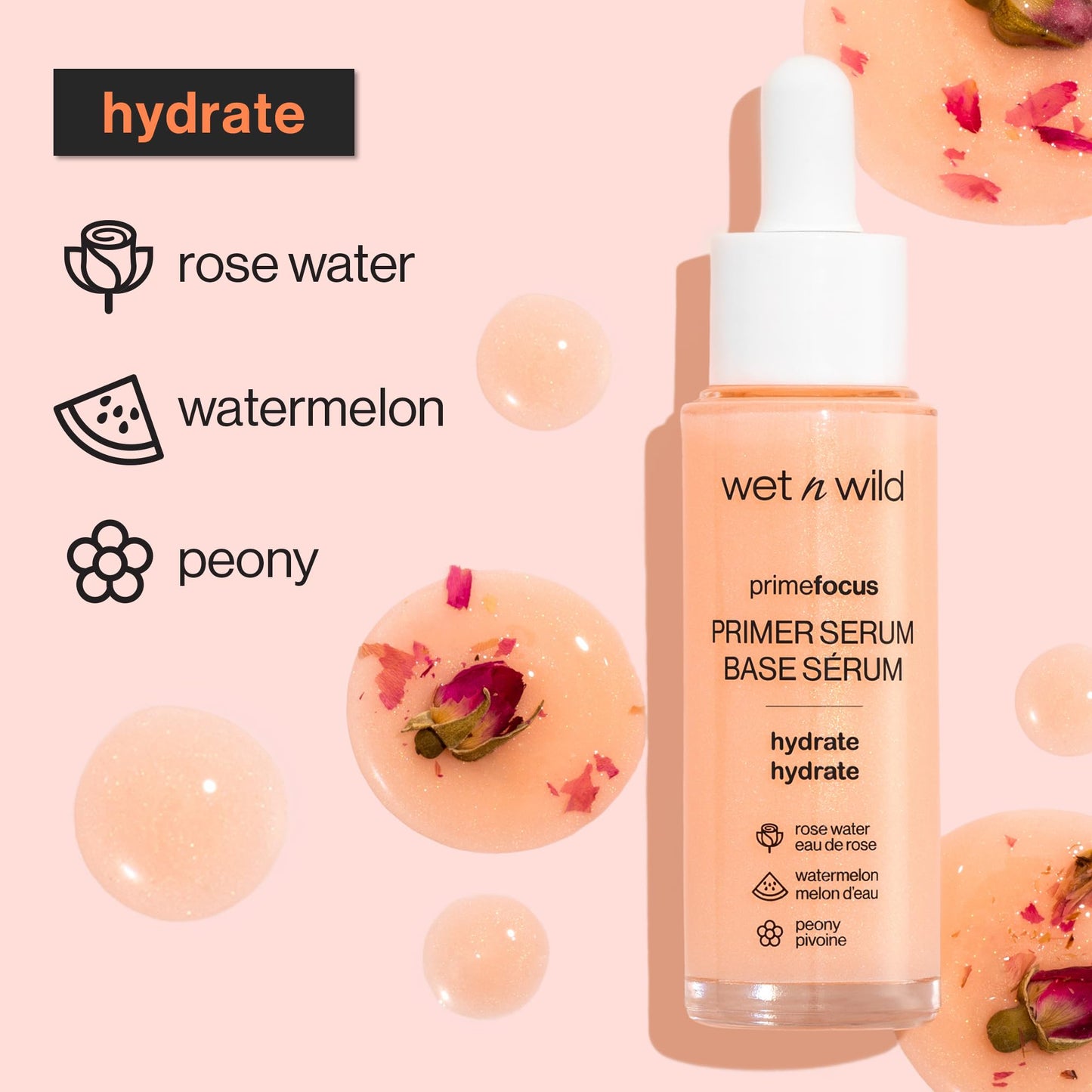 Wet N Wild Prime Focus Primer Serum 30 milliliters bottle packaging