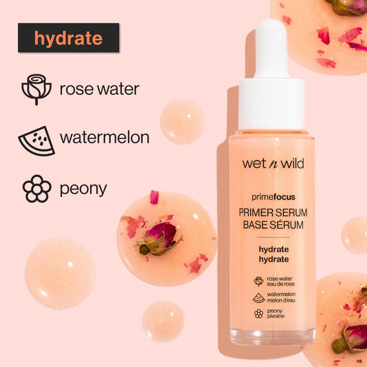 Wet N Wild Prime Focus Primer Serum 30 milliliters bottle packaging