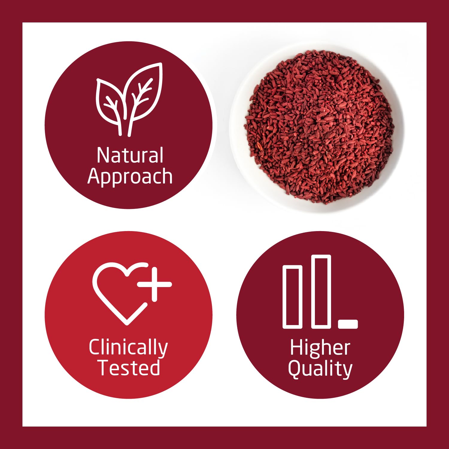 HeartShape natural cholesterol alternative herbal capsules premium daily supplement