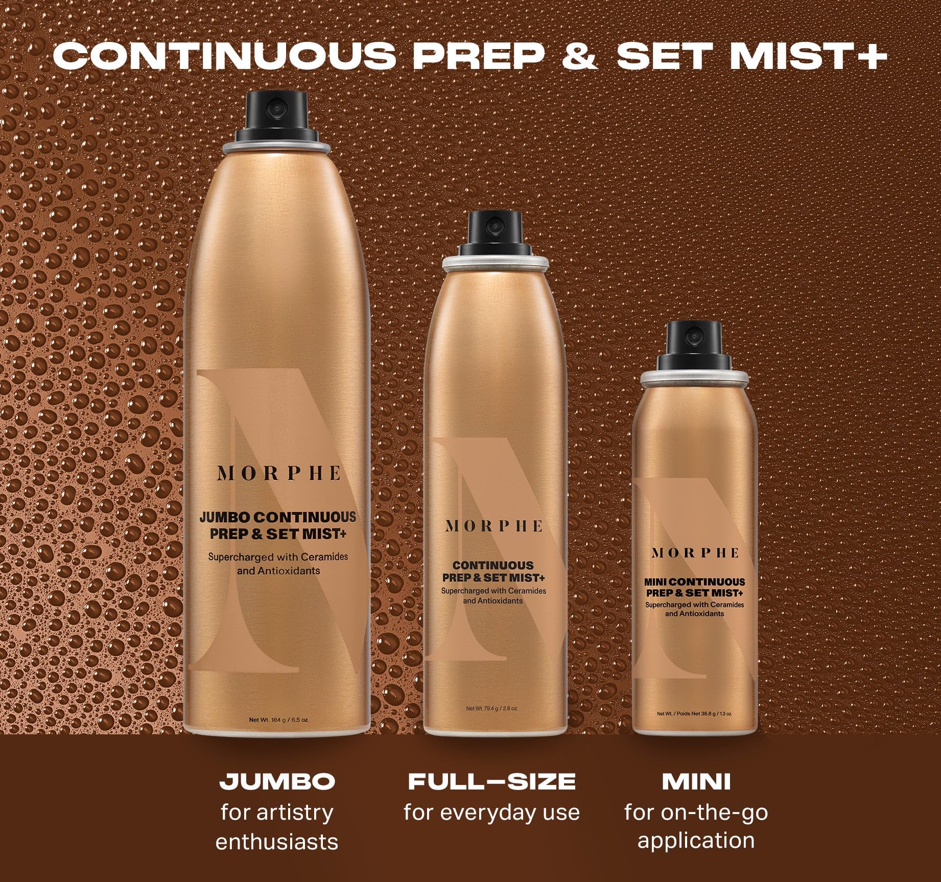 Morphe Continuous Prep And Set Mist Plus size reference