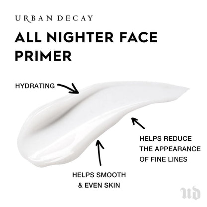 Urban Decay All Nighter primer texture swatch