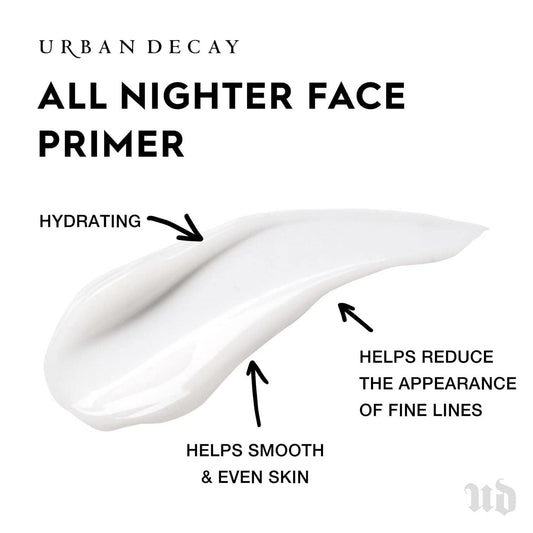 Urban Decay All Nighter primer texture swatch