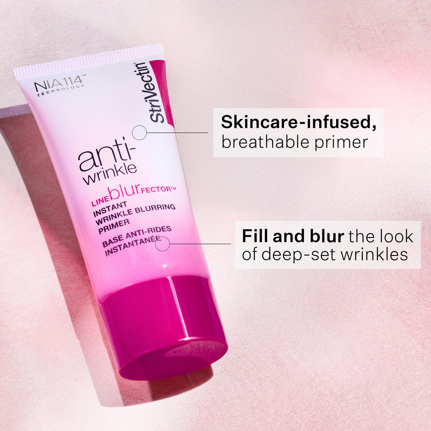 Strivectin Line Blurfector tube packaging and texture detail