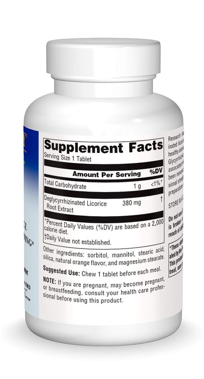 Planetary Herbals DGL Licorice chewable tablets texture