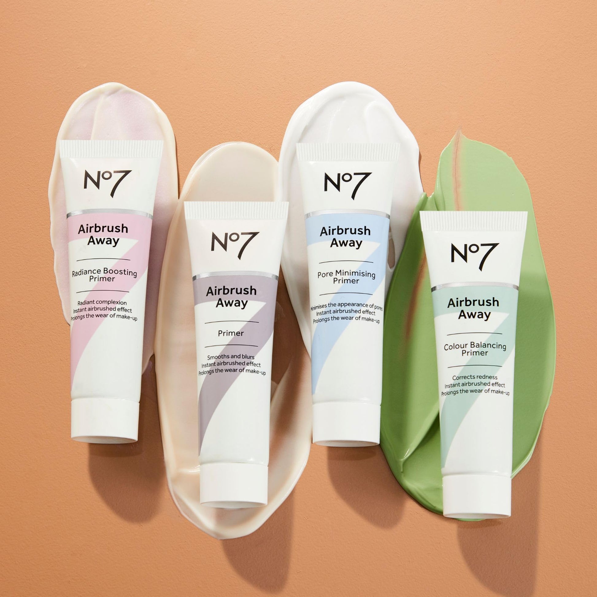 No7 Airbrush Away Primer box and tube side by side