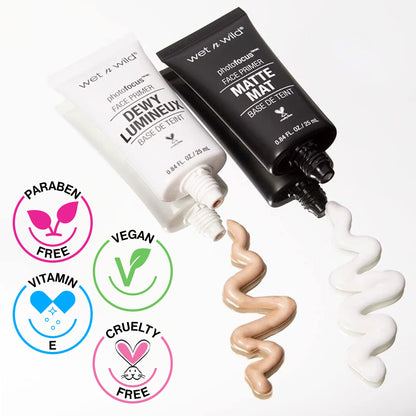 Texture swatch of Wet N Wild matte face primer on hand